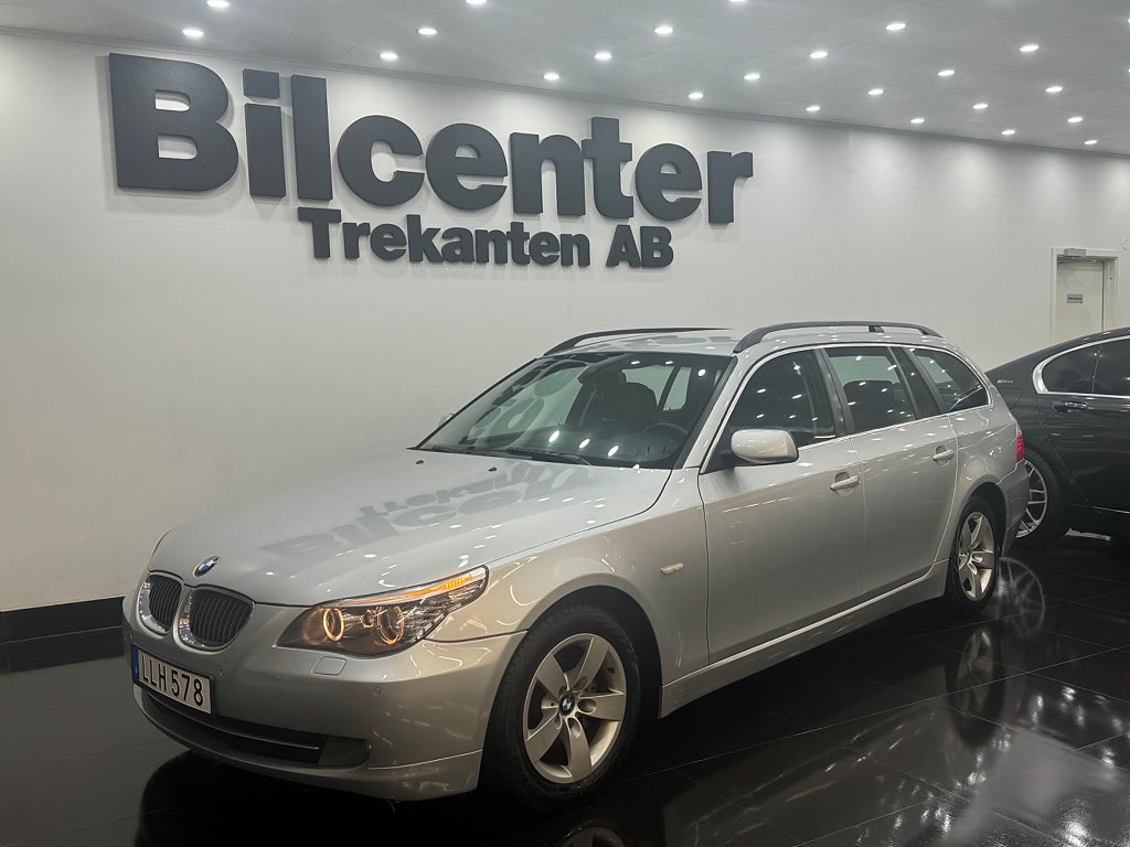 BMW 523 i Touring Facelift Skinn Dragkrok Svensksåld