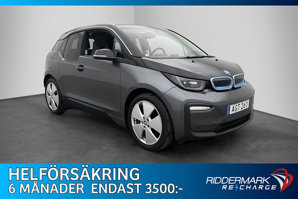 BMW i3 94 Ah 170hk Comfort Advanced Värmepump Kamera Navi