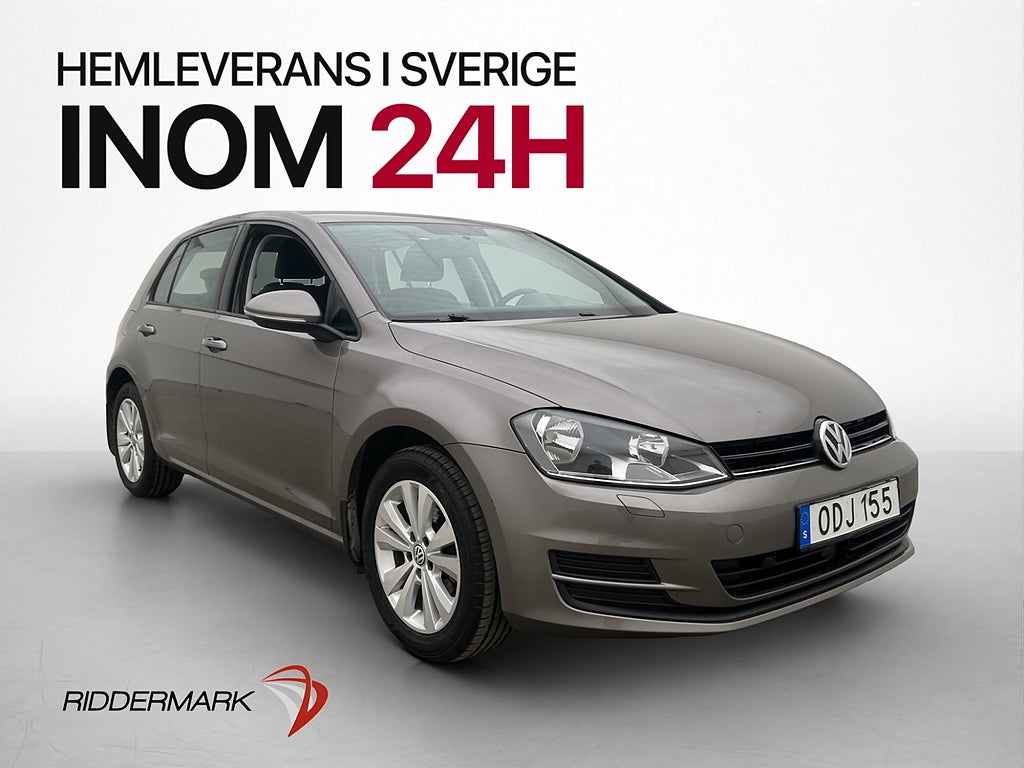Volkswagen Golf 1.2 TSI 110hk Värmare CarPlay Norrlandskörd