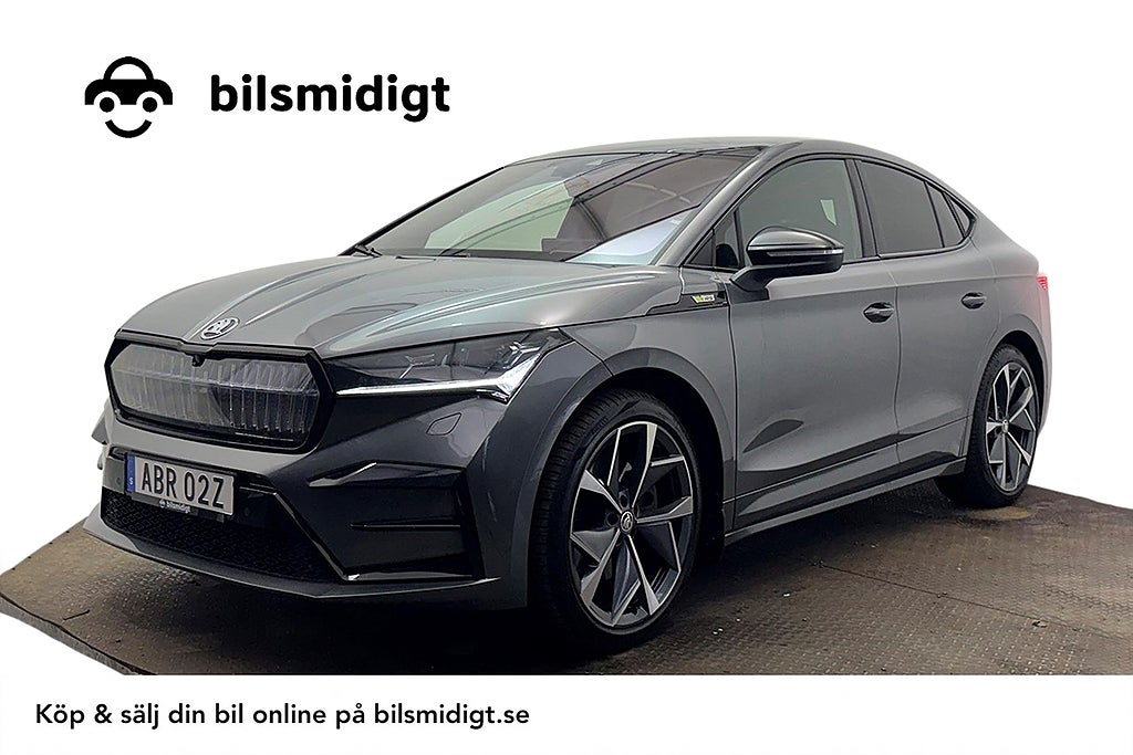 Skoda Enyaq Coupé RS Solid Advanced Drag CANTON HUD Pano Stolsminne 340hk