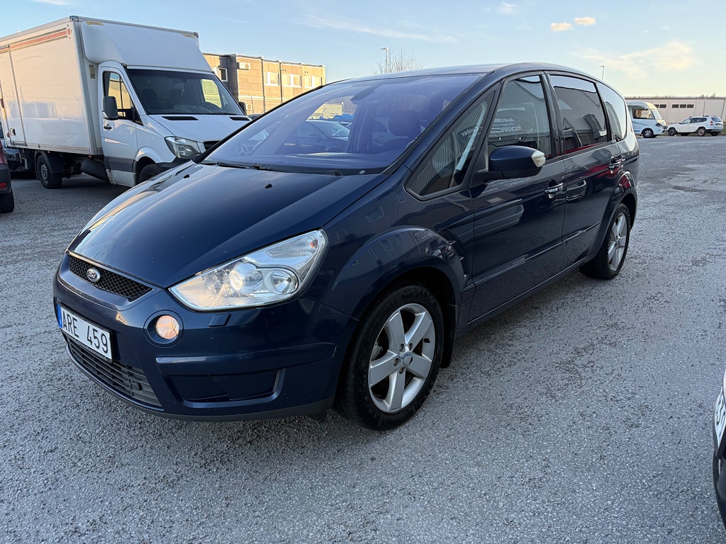 Ford S-Max 2.0 Flexifuel,besiktigad,7sits,dragkrok,Mvärmare.gårbra