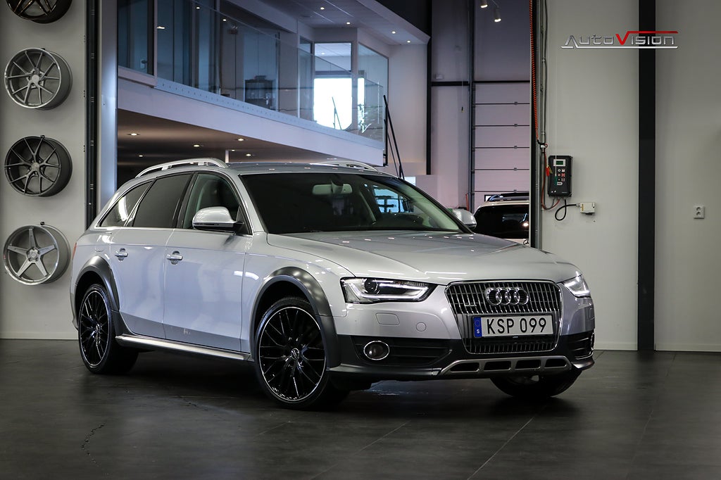 Audi A4 Allroad Quattro 2.0 TDI S Tronic 190hk VÄRMARE DRAG 19"