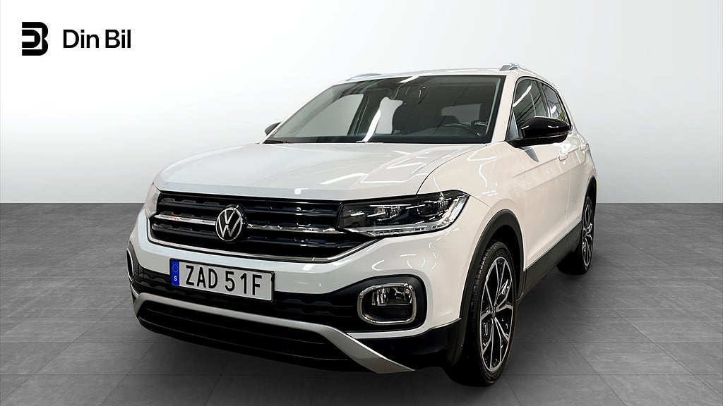 Volkswagen T-CROSS 1.0 TSI 110hk P-sensorer/AdaptivFarthållare