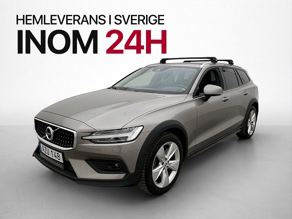 Volvo V60 Cross Country D4 AWD 360° HuD H/K Skinn D-Värmare