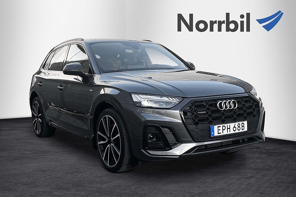 Audi Q5 55 TFSI E 367HK Luftfjädring, B&O, Matrix, S-line