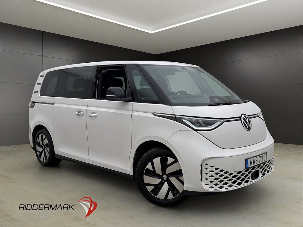 Volkswagen ID. Buzz Pro 82kWh 204hk 5-Sits Värm CARPLAY Moms