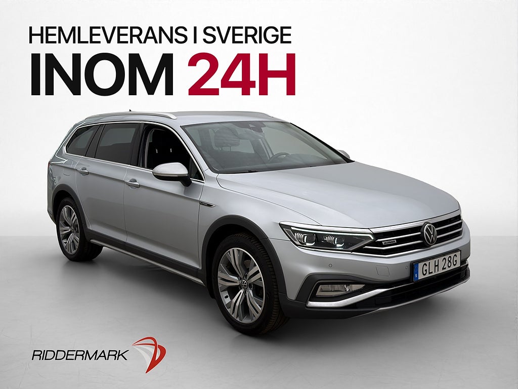 Volkswagen Passat Alltrack 2.0 TDI 4M Dragkrok Kamera Värm