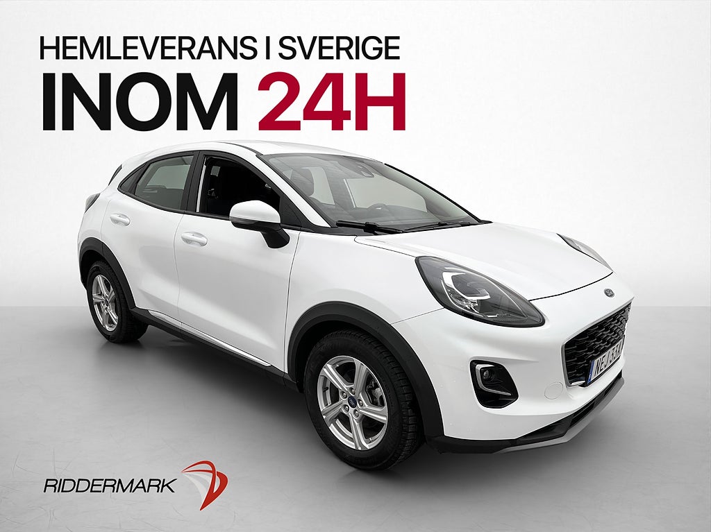 Ford Puma Hybrid 125hk Titanium Navi Rattvärme Sensorer