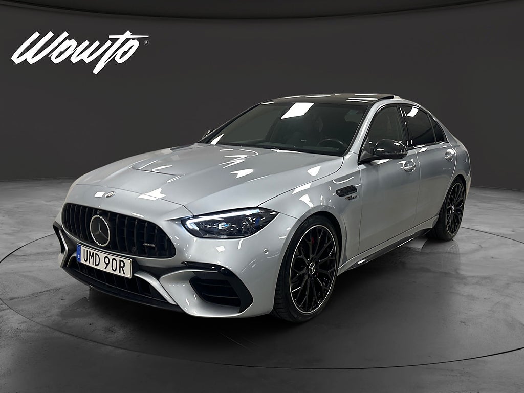 Mercedes-Benz C 63 S AMG E PERFORMANCE 680HK /Moms/Pano/Drag