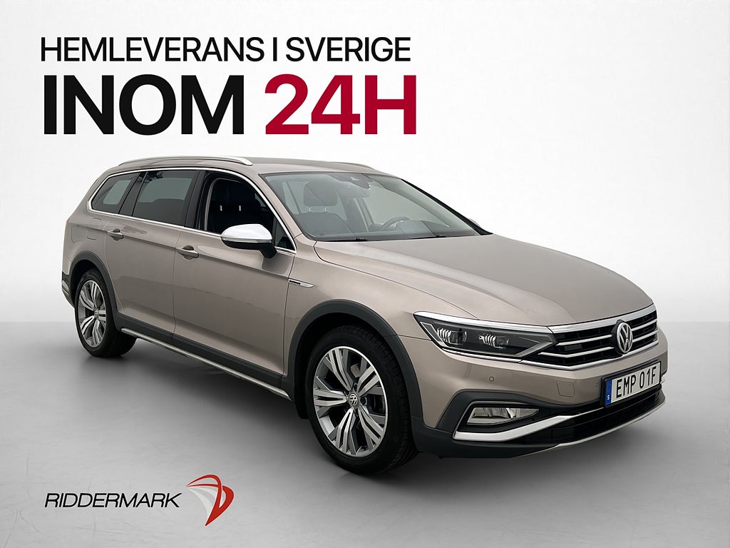 Volkswagen Passat Alltrack 2.0 TDI 4M 190hk Drag Värm B-kam