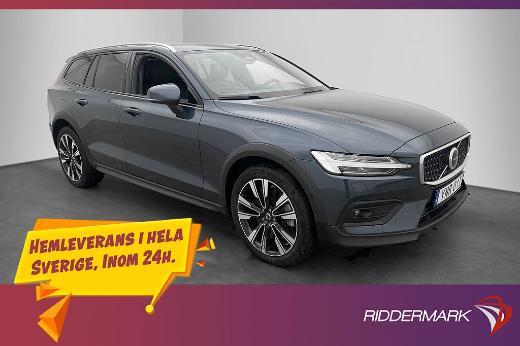 Volvo V60 Cross Country B4 AWD Plus Skinn Värm Kamera Drag