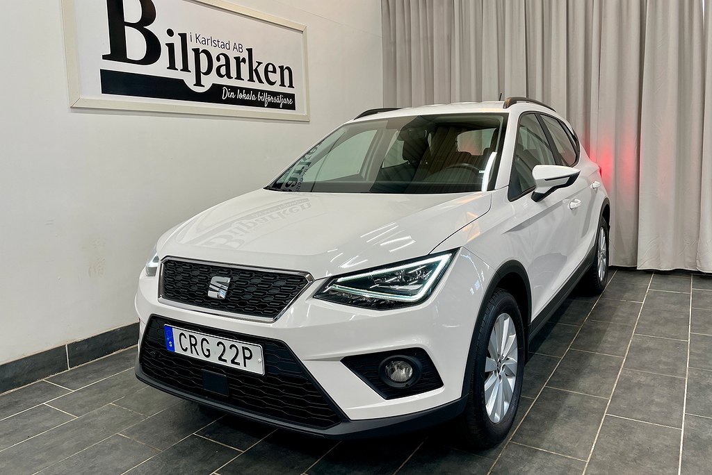 Seat Arona 1.0 TSI Euro 6 95hk CARPLAY / MOTORVÄRMARE / MOMS