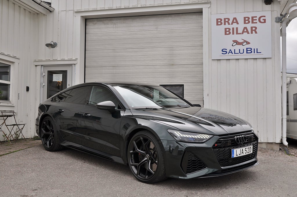 Audi RS7 SB Performance 630hk V8 B&O Adv Pano HUD 360° Moms