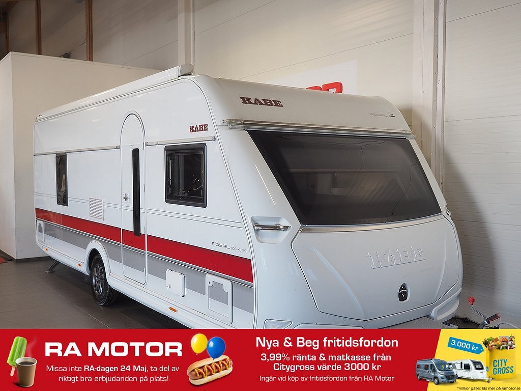 Kabe Royal 600 XL KS ALDE I Fast markis | Solcell 2021