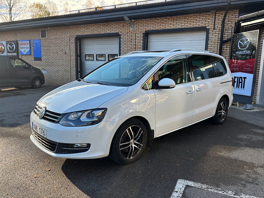 Volkswagen Sharan 2.0 TDI DPF SCR 4Motion GT | 6-sits | MV | Drag | V-Hjul