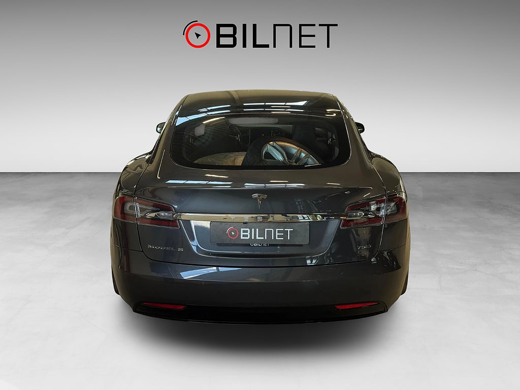 Tesla Model S 75D AWD CCS FastCharge Pano Luftfj AP Batterigaranti