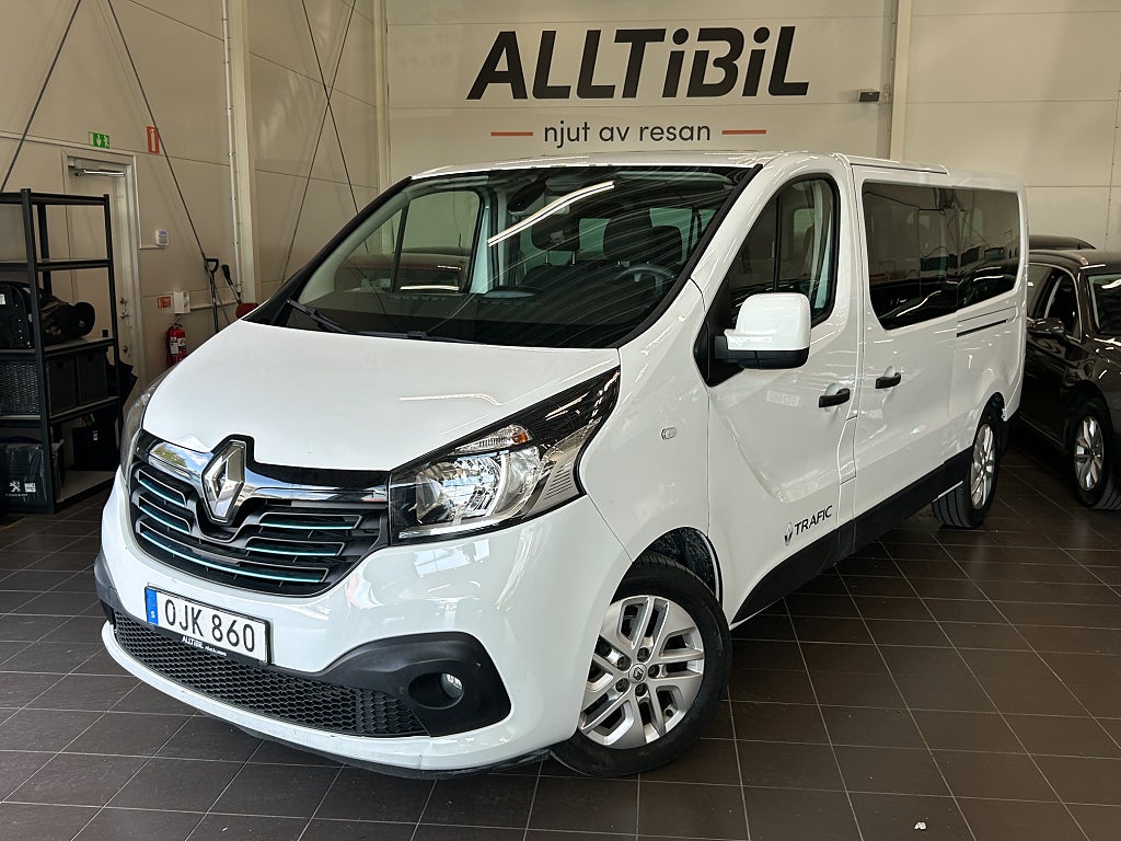 Renault Trafic Kombi 2.7t 1.6 dCi 9-Sits Drag/Kamera/Värmare