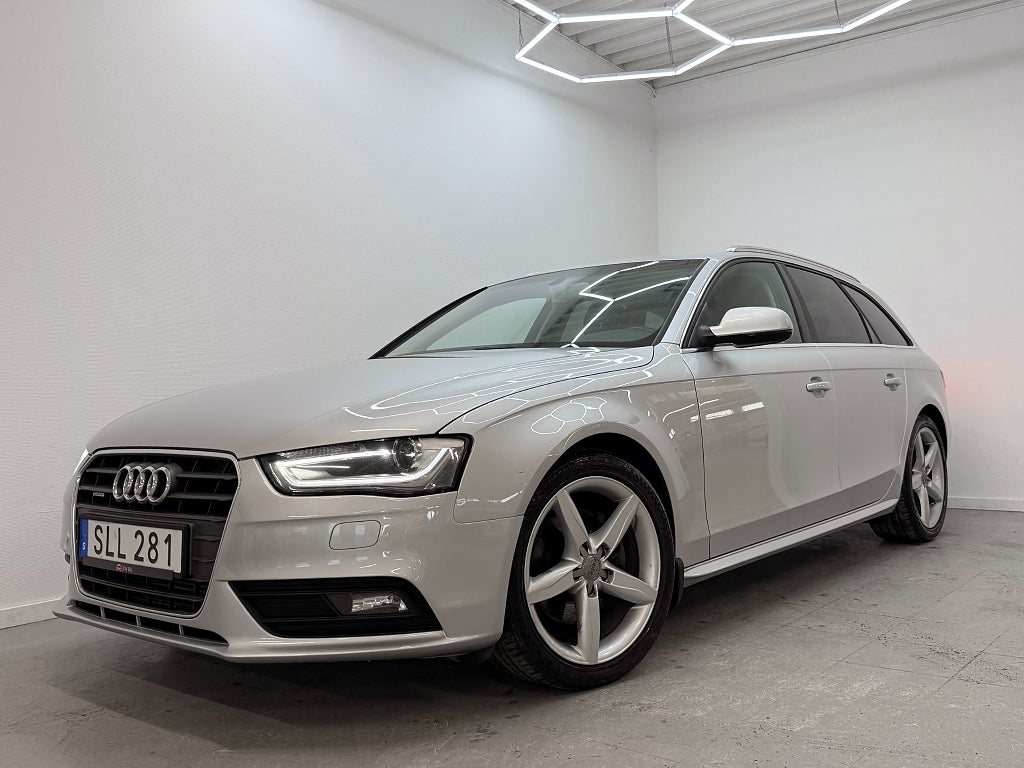 Audi A4 Avant 2.0 TDI Quattro Launch Edition Drag Nyservad PDC