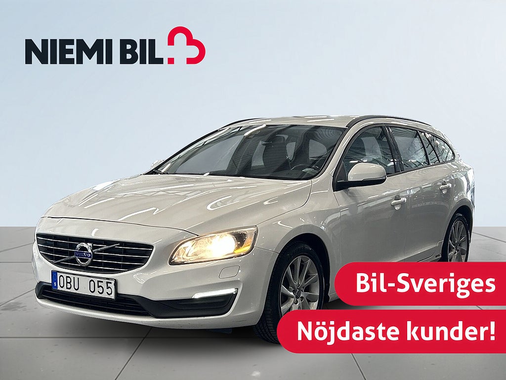 Volvo V60 D2 S&V-hjul/BT/Farthållare/Dieselvärmare/Sätesvärme F&B