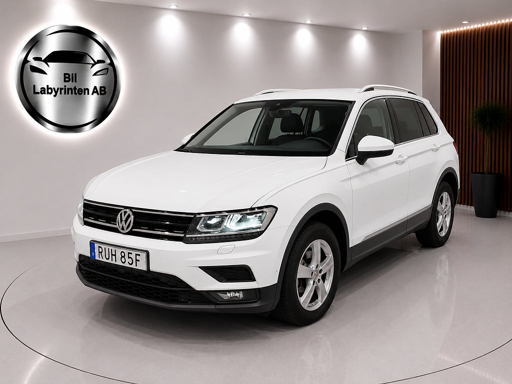 Volkswagen Tiguan Ny besiktad 1 ägare 2.0 TSI OPF 4Motion Base Euro 6