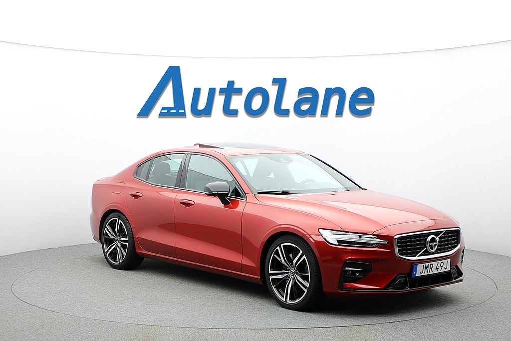 Volvo S60 T5 AWD R-Design, 360°, Panorama HUD, H/K, BLIS 250hk