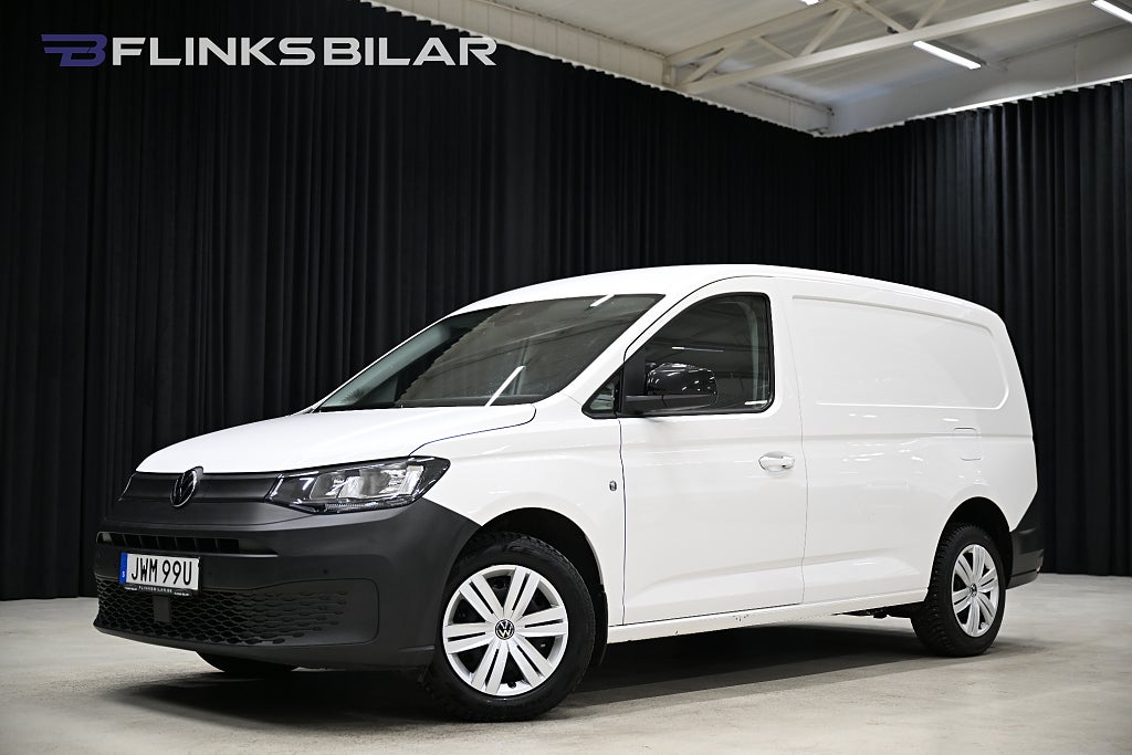 Volkswagen Caddy Maxi DSG 122HK Drag|Värmare|PDC|AppleCarplay|EnÄgare|Leasbar