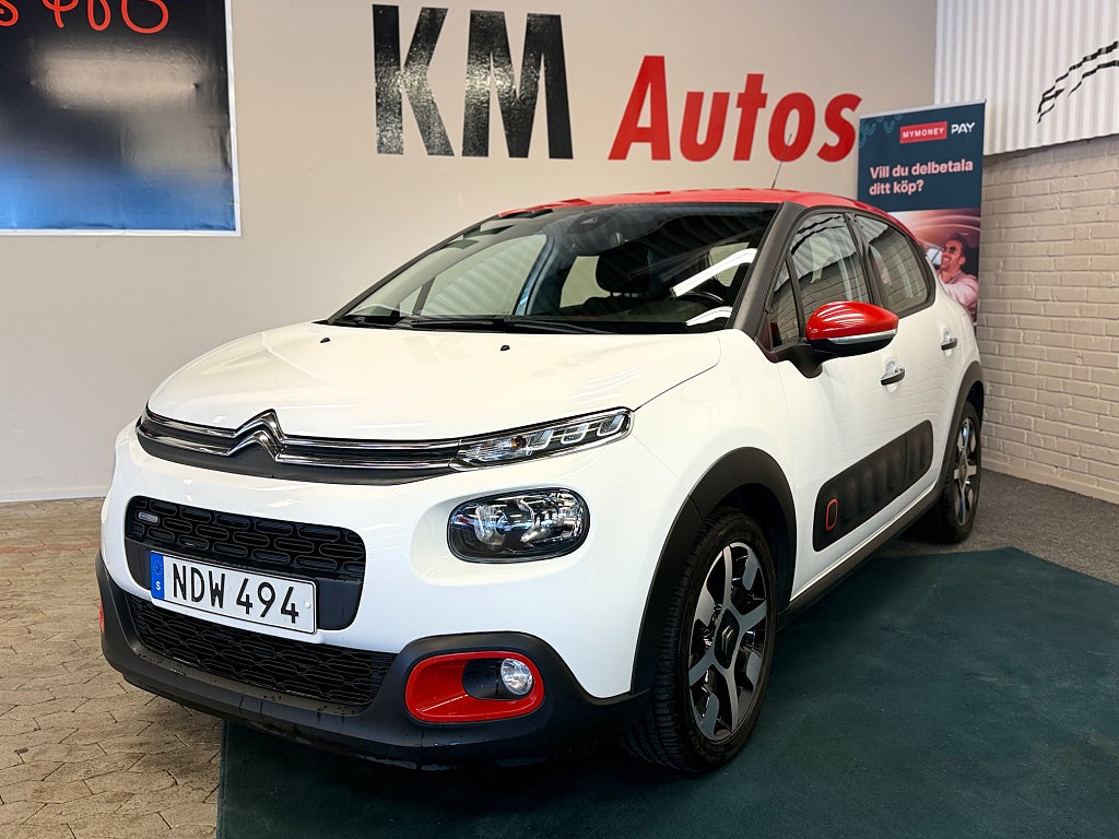 Citroën C3 1.2 PureTech Feel Plus 110HK Euro 6