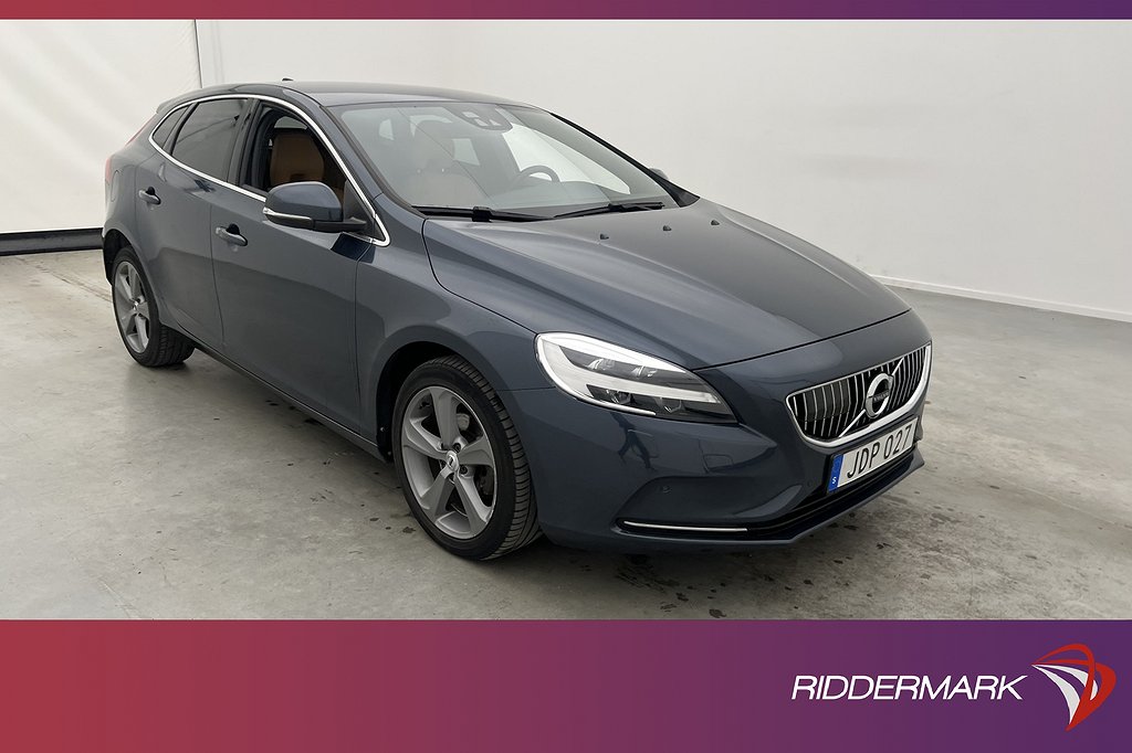 Volvo V40 D2 Inscription VOC P-Värmare Skinn Kam 4,95% RÄNTA