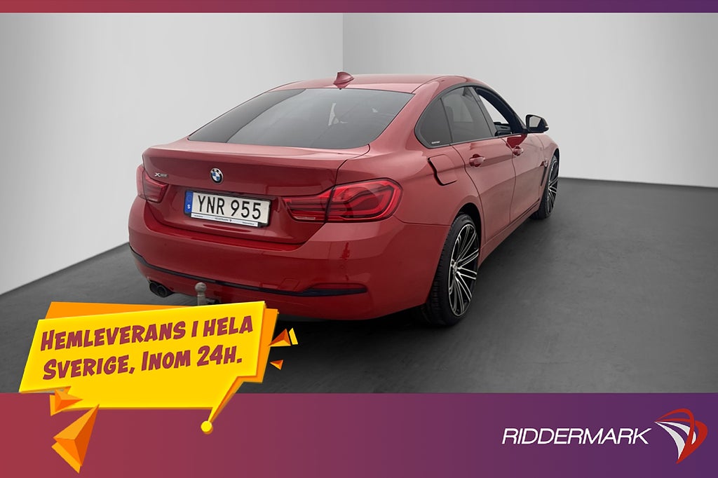 BMW 420 d xDrive GC Sport line Navi Rattvärm Surround Drag
