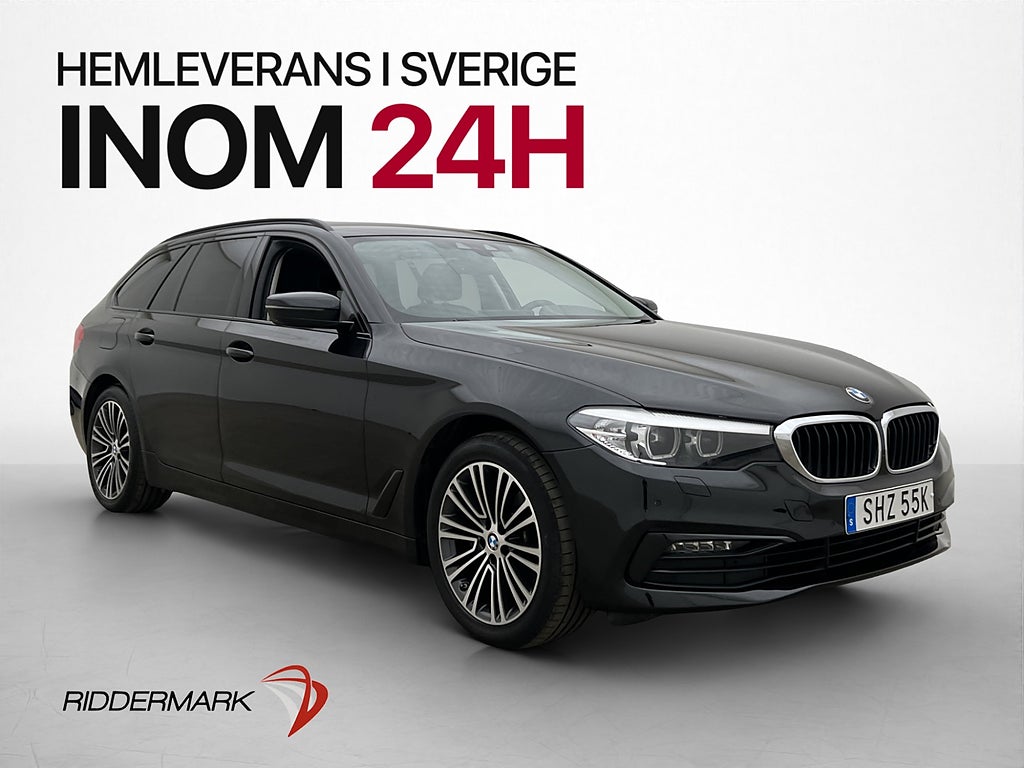 BMW 520d xDrive Sport line Drag D-Värmare Kamera Navi Hifi