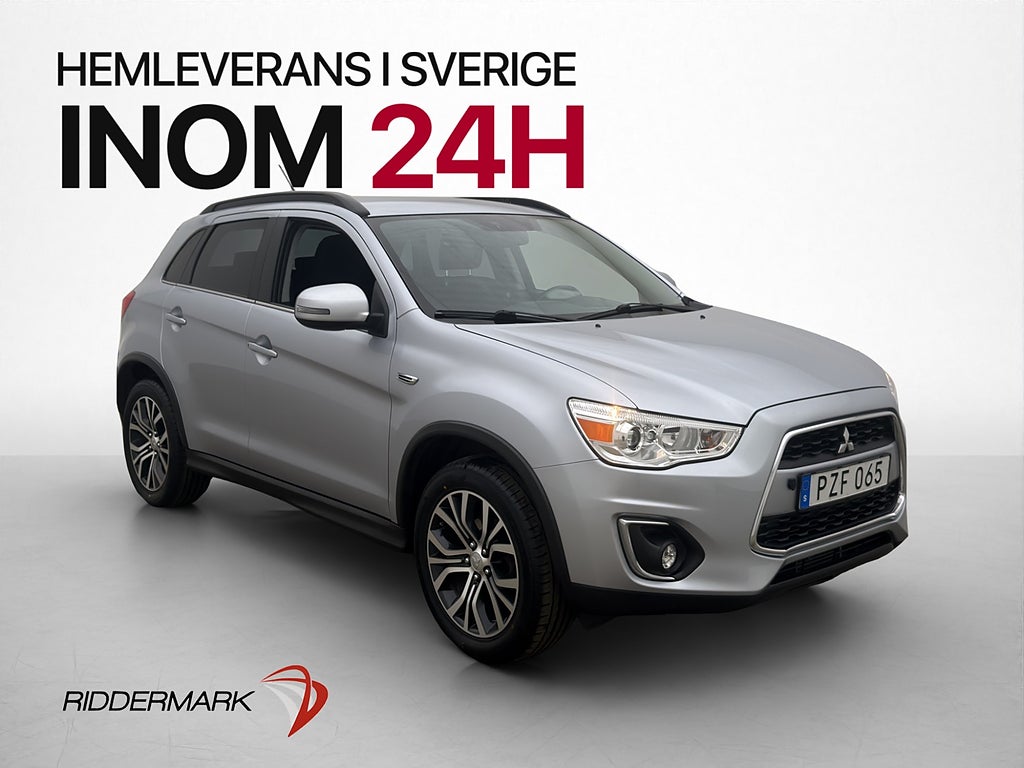 Mitsubishi ASX 2.2 4WD 150hk Comfort Plus M/K-Värmare Kamera