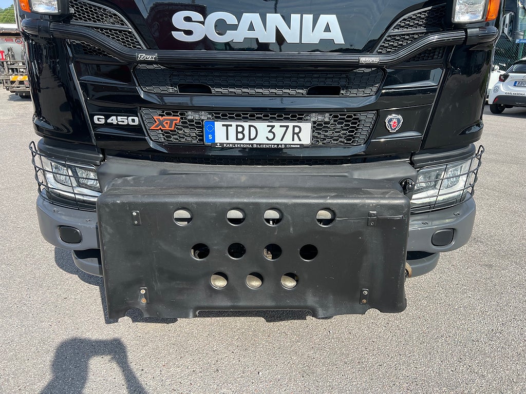 Scania G450 6x2*4 XT Lastväxlare, Fullt Plogutrustad