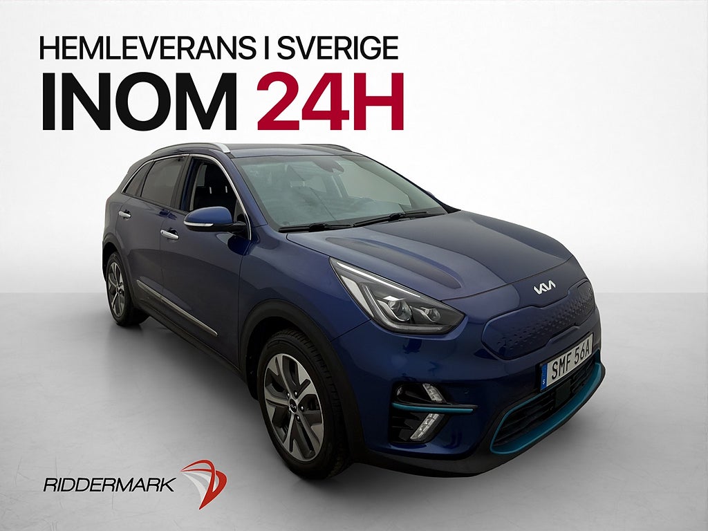 Kia E-Niro 64 kWh 204hk Advance Kamera Rattvärme CarPlay