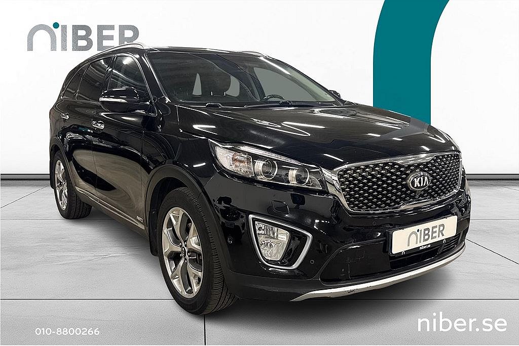 Kia Sorento 2.2 CRDI Excecutive 7-sits, 1 BRUKARE, Panorama, Brunt läder