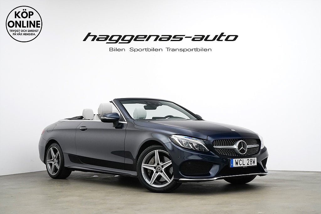 Mercedes-Benz C 400 4Matic Cabriolet / 333hk / AMG / Se Utr.