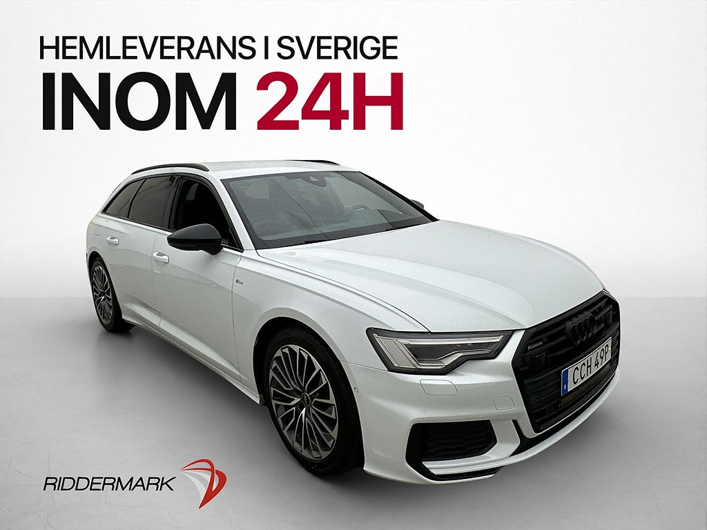 Audi A6 55 TFSI e Q S-Line Cockpit B&O Valcona Kamera Moms