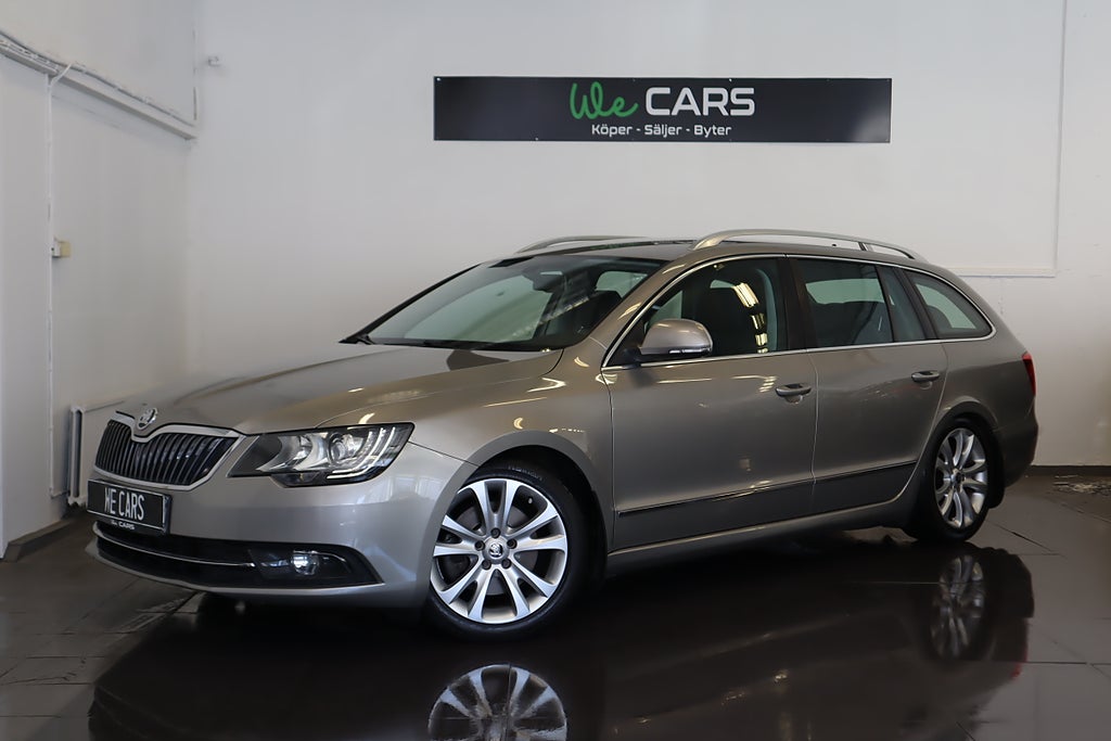 Skoda Superb Kombi 2.0 TDI 4x4 GPS Dieselvärmare 170hk