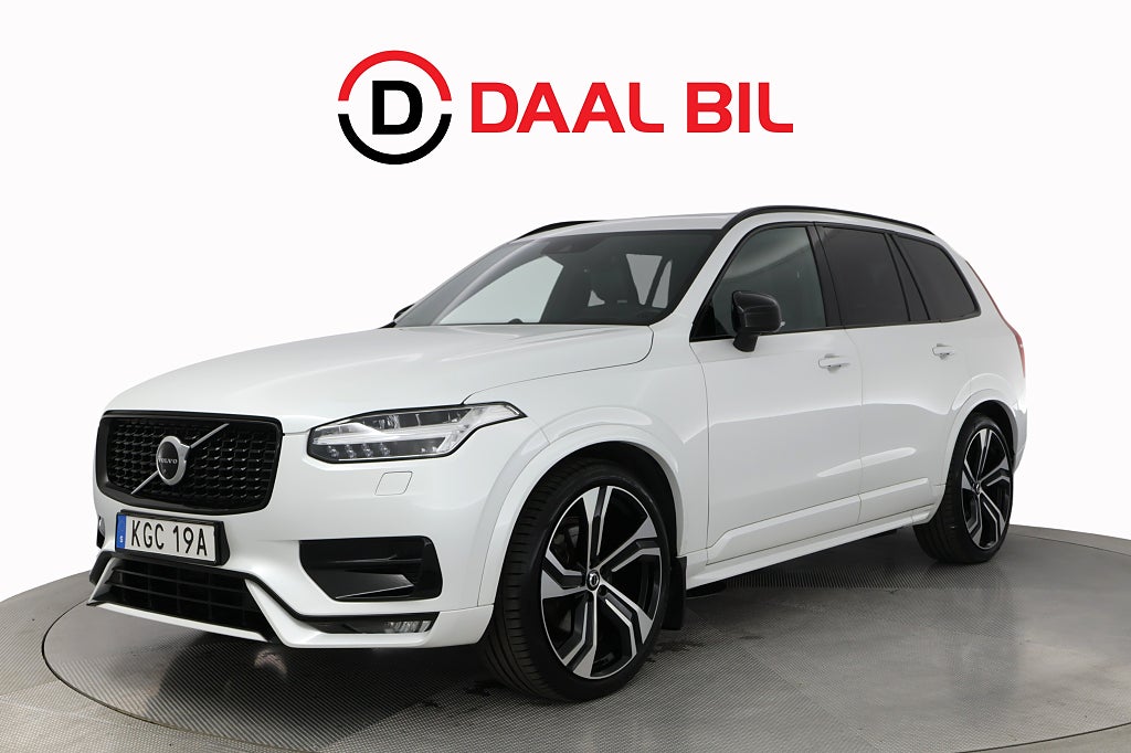 Volvo XC90 B5 AWD 235HK 7-SITS R-DESIGN B&W® LUFTFJÄD PANO 360-KAM