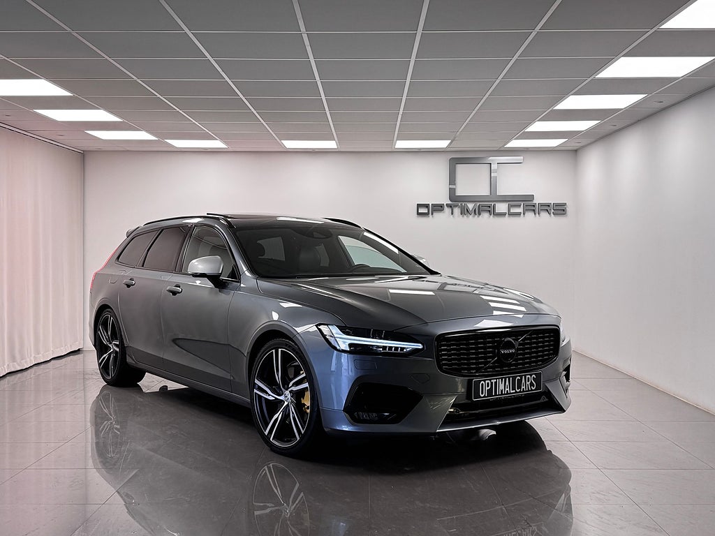 Volvo V90 D5 AWD R-Design 235HK Panorama Läder Drag