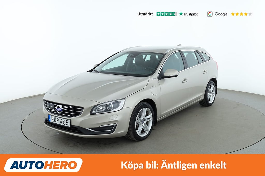 Volvo V60 D5 Hybrid Summum AWD / VOC, Värmare, BLIS, Dragk...
