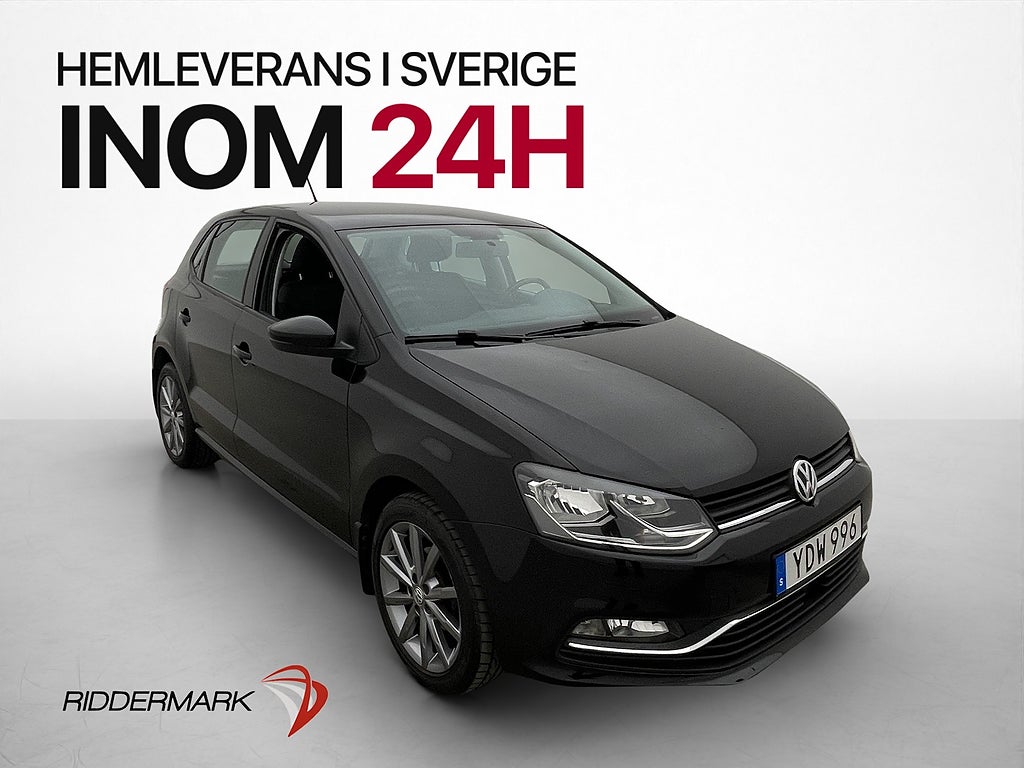Volkswagen Polo 1.2 TSI 90hk Base 3 Brukare 0,47l/mil