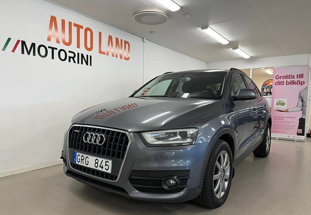 Audi Q3 2.0 TDI quattro S Tronic Comfort /Drag/ Nyservad 