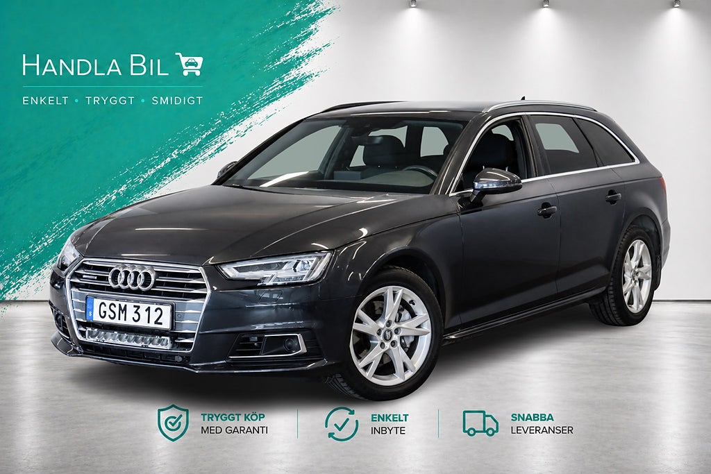 Audi A4 2.0 TDI Quattro D-Värm M-Värm Drag SoV-hjul