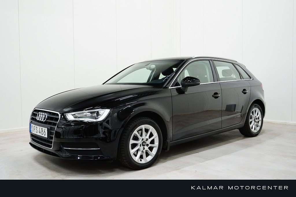 Audi A3 Sportback 1.4 TFSI 122 HK P-sensorer Nyservad