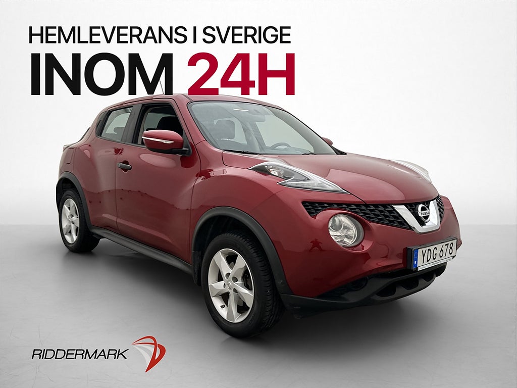 Nissan Juke 1.6 XTRONIC-CVT 117hk  AUX-ingång Dragkrok