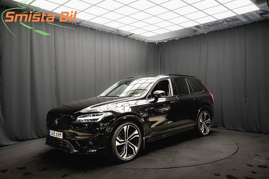 Volvo XC90 B5 AWD R-Design 7-sits B&W LUFT PANO 22'' DRAG 360°