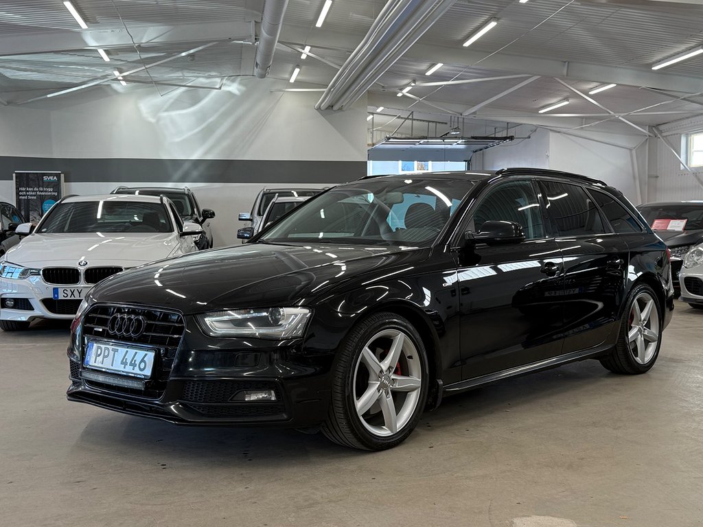 Audi A4 Avant 2.0 TDI QUATTRO S-LINE D-VÄRM NAVI DRAG EU6