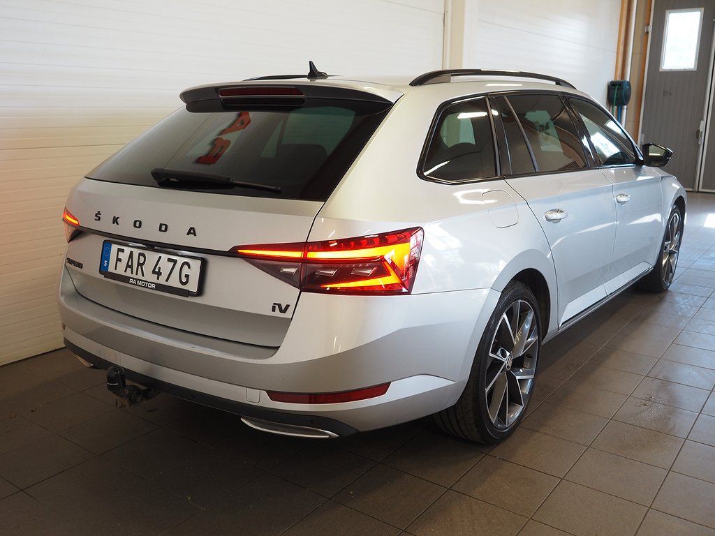 Skoda Superb iV 218hk Sportline Plug-in Hybrid |Drag|Cockpit| 2021