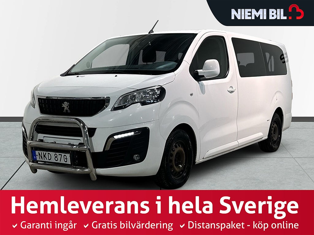 Peugeot Expert Traveller 2.0 9-sits Drag Psens Mvärm Farthållare SoV