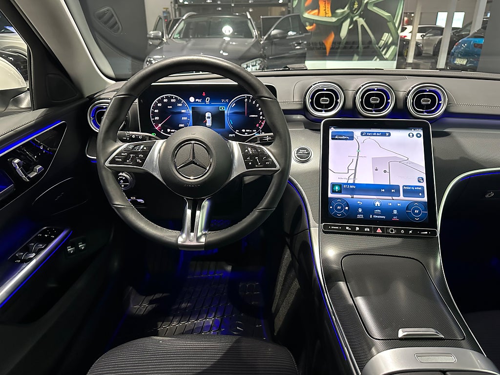 Mercedes-Benz C 300 e Avantgarde Kombi Advanced Plus Värmare Drag - bild 6